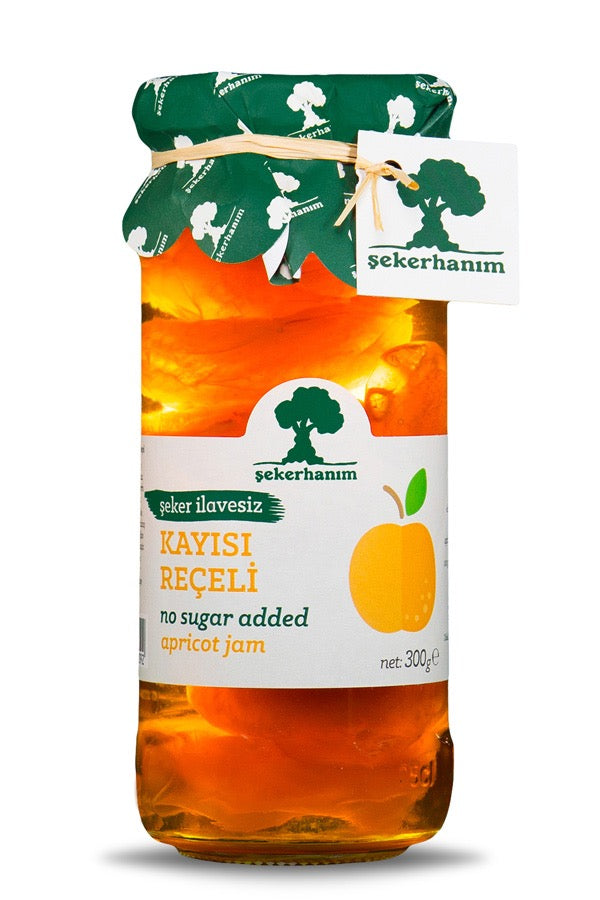ŞEKERHANIM Şeker İlavesiz Kayısı Reçeli 300 g