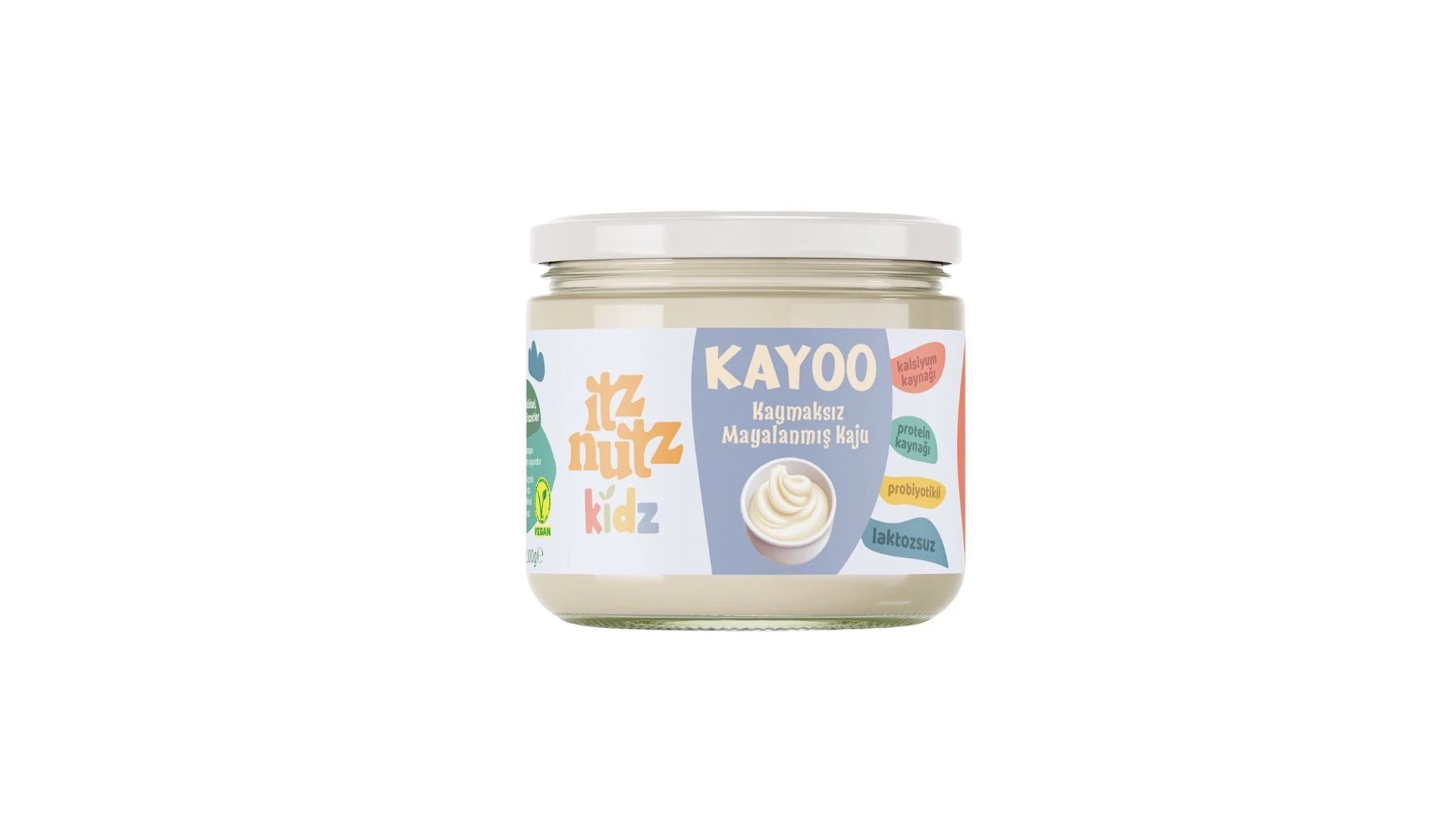 ITZ NUTZ Kidz Kayoo Kaymaksız Mayalanmış Kaju (Yoğurt) 300 g