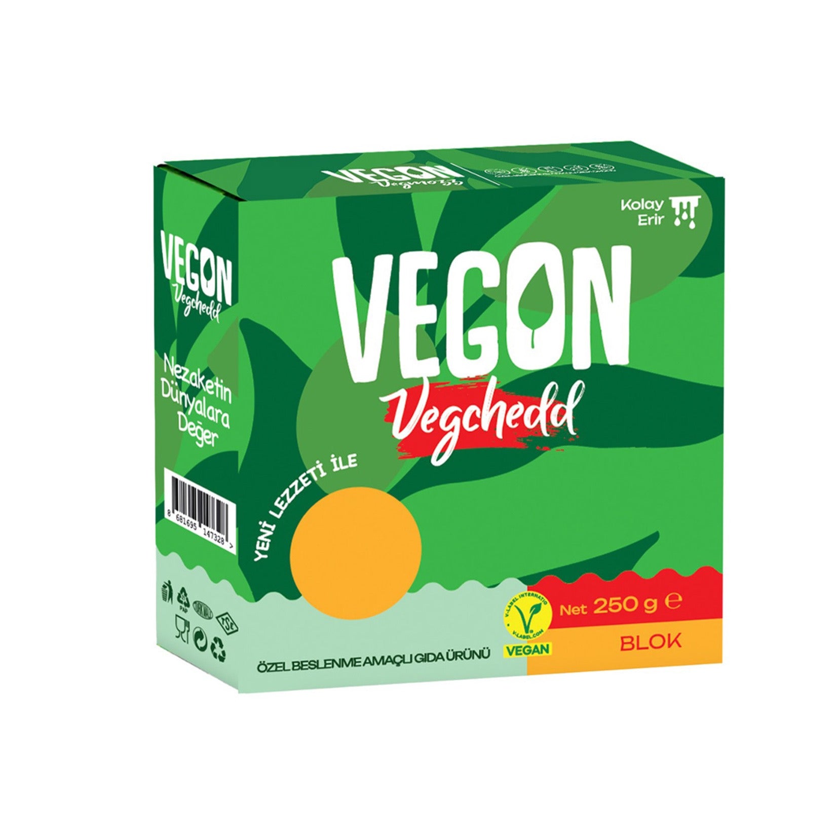 VEGON Vegchedd 250 g Blok