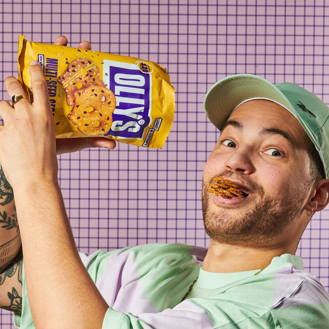 OLLY'S Susamlı Tuzlu Kraker 140 g