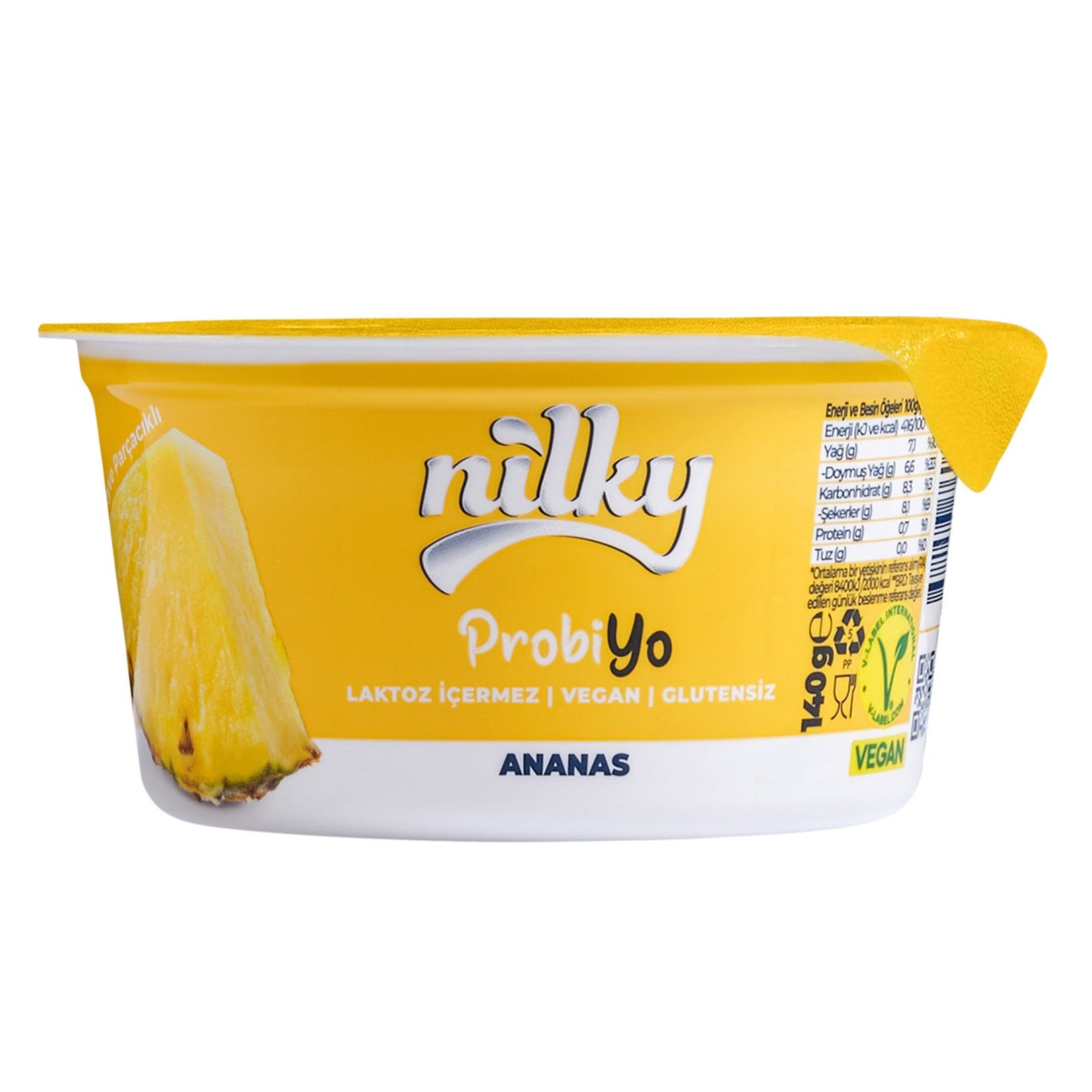 NILKY Ananaslı Probiyo 140 g (Meyveli Yoğurt Gibi)