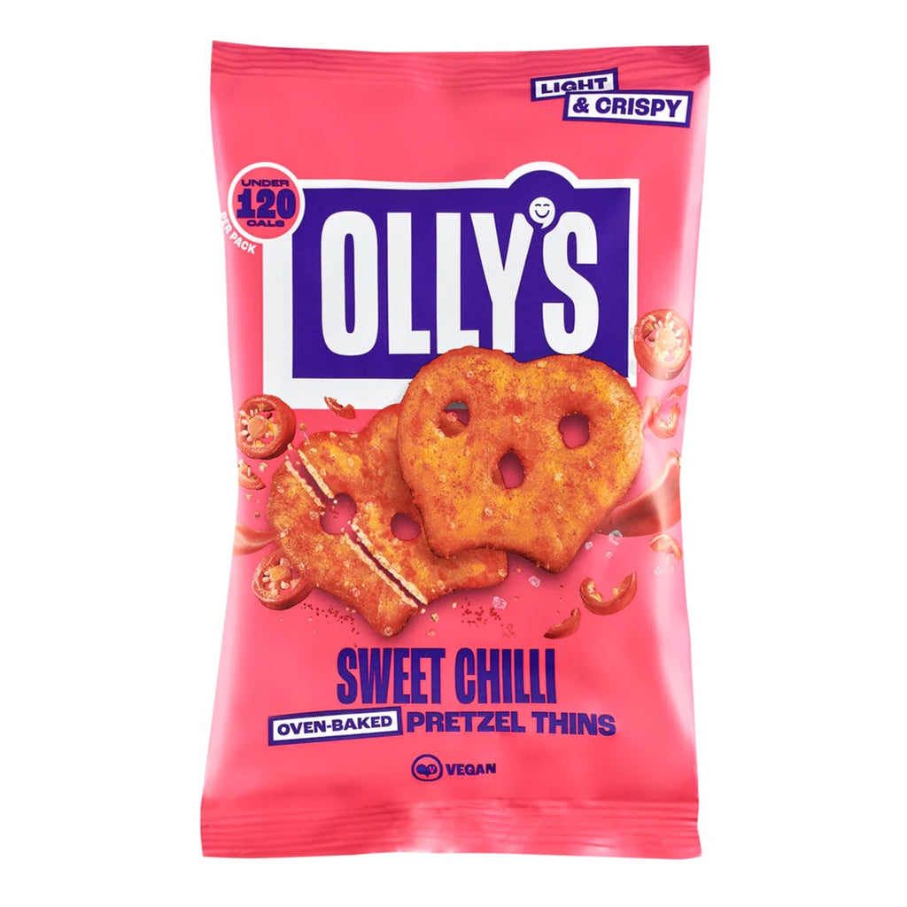 OLLY'S Kırmızı Biber Çeşnili Kraker 140 g