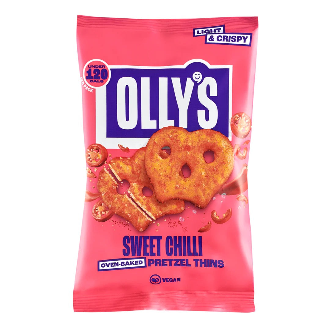 OLLY'S Kırmızı Biber Çeşnili Kraker 140 g