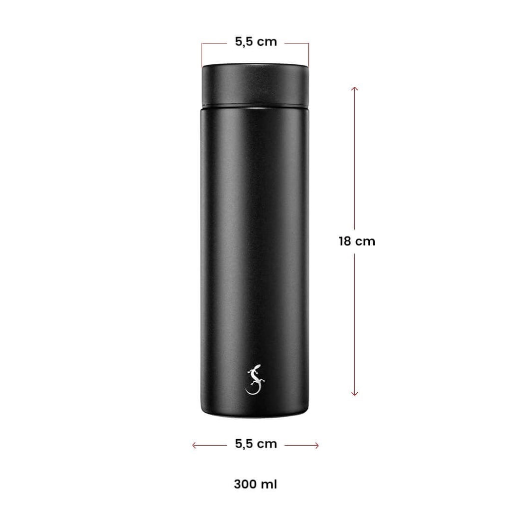 LURCH Mini Termos 300 ml Mat siyah