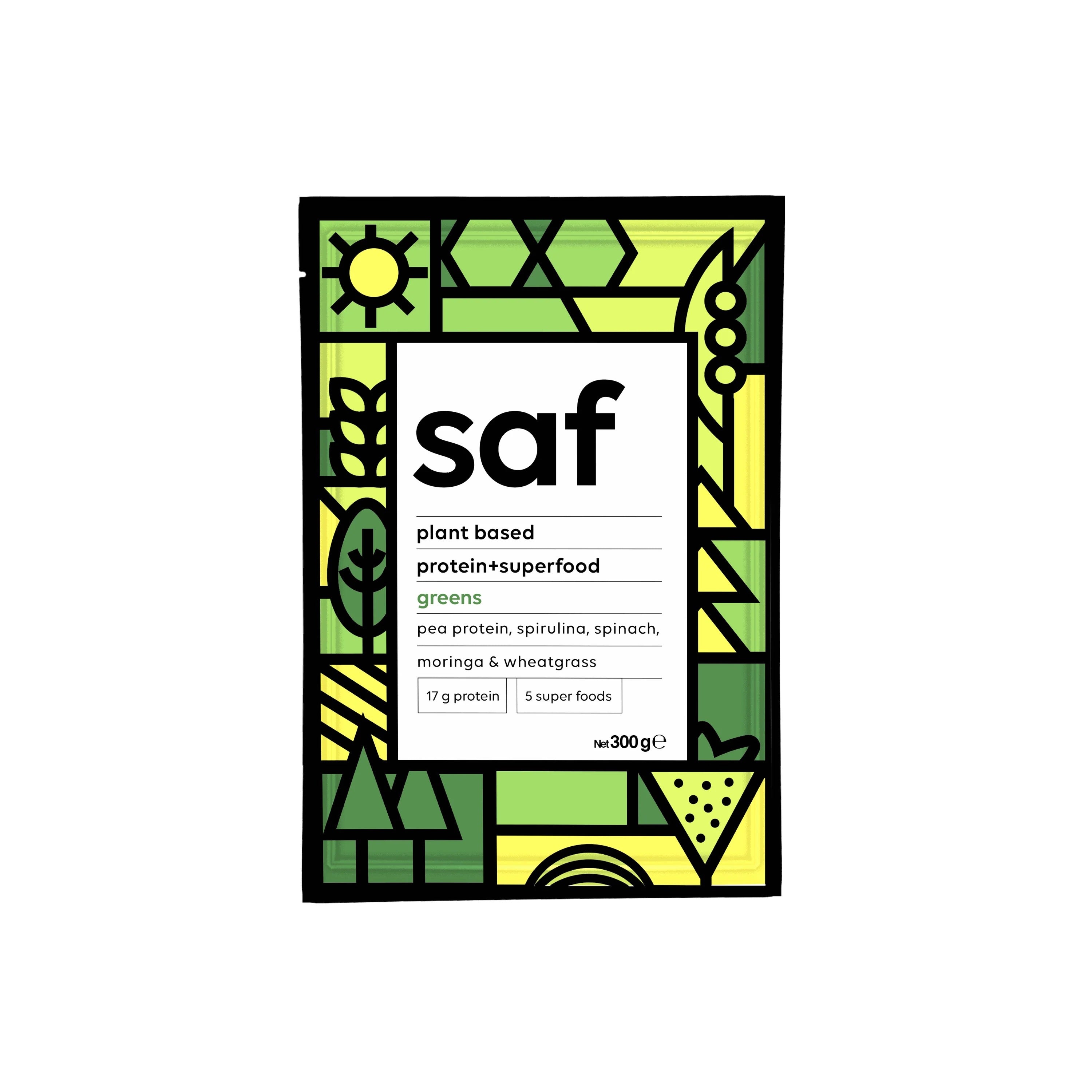 SAF Greens Mix 10 x 30 g Saşe