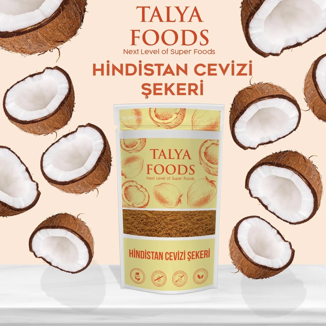 TALYA FOODS Organik Hindistan Cevizi Şekeri 250 g