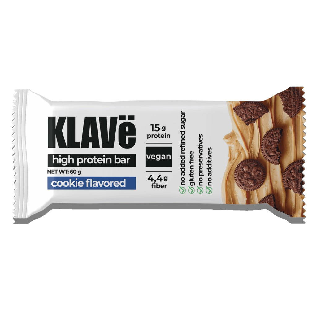 KLAVë Kurabiye Aromalı Protein Bar 60 g