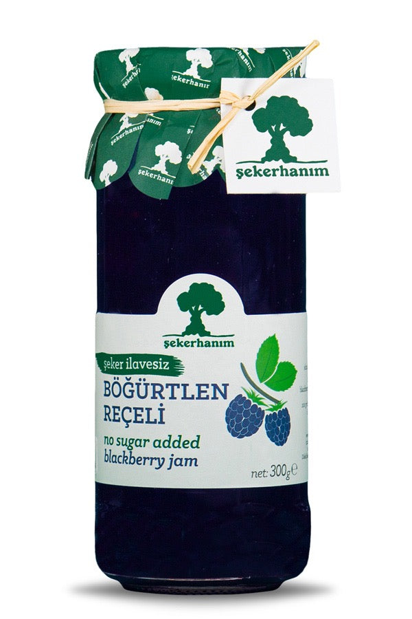ŞEKERHANIM Şeker İlavesiz Böğürtlen Reçeli 290 g.
