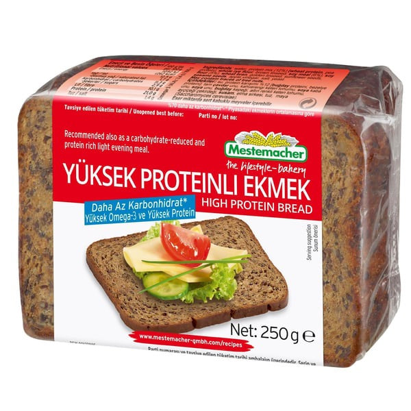 MESTEMACHER Yüksek Proteinli Ekmek 250 g
