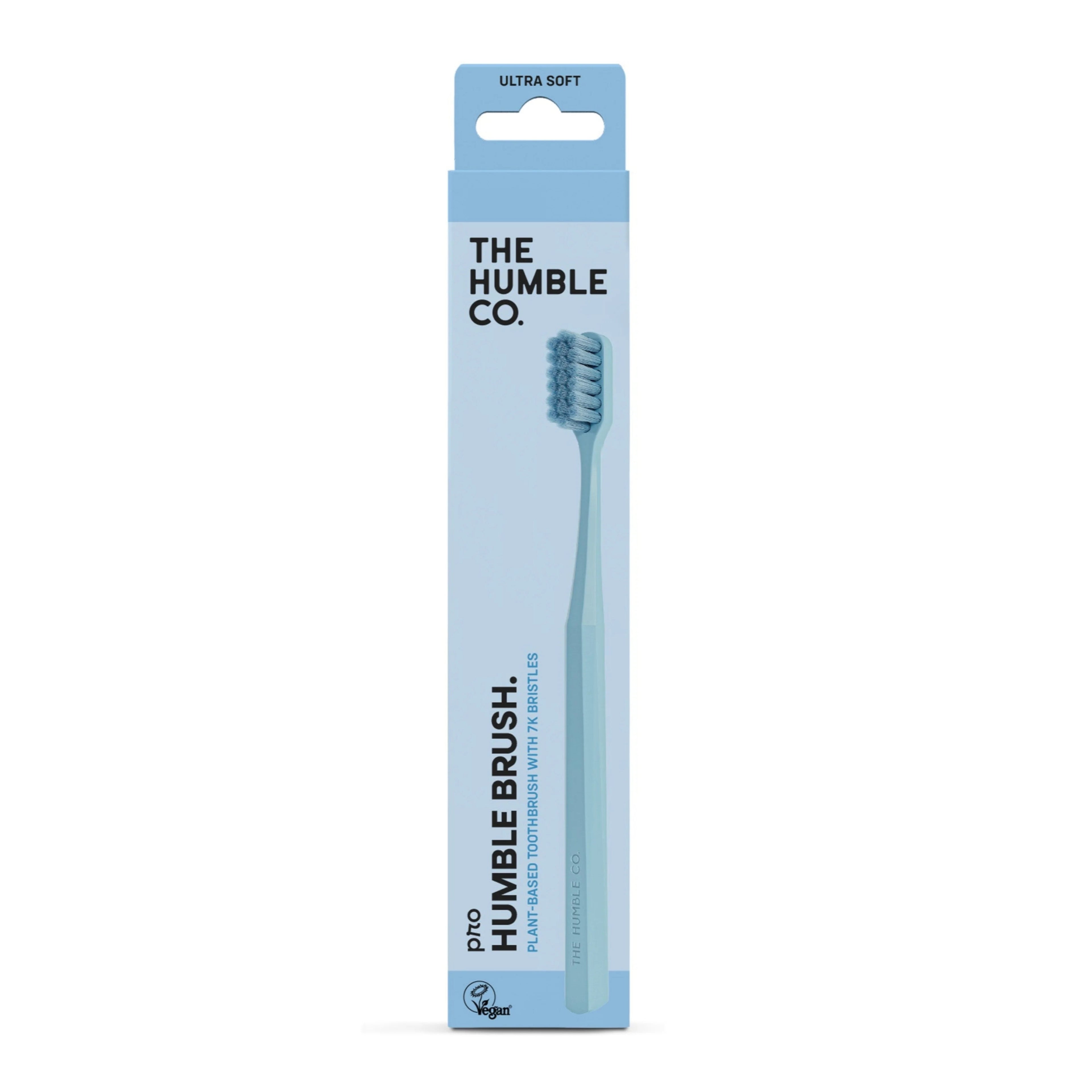 HUMBLE BRUSH Adult Soft 7000 kıl içeren Bitki Bazlı Diş Fırçası Mavi
