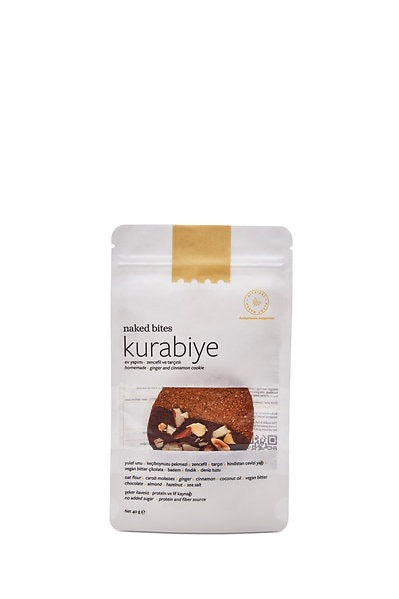 NAKED BITES Kurabiye -Zencefil & Tarçınlı - 40 g