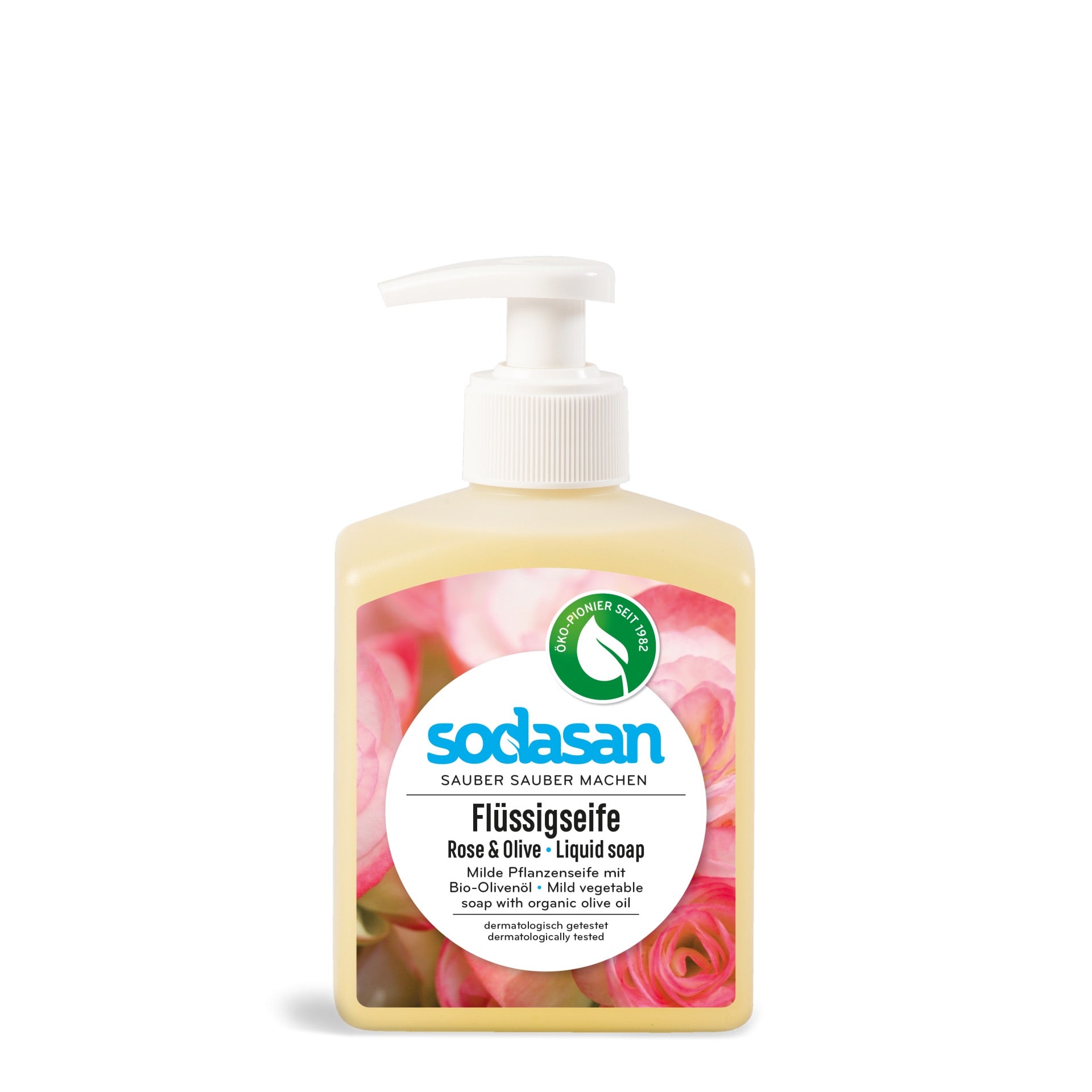 SODASAN Organik Sıvı Sabun Gül & Zeytinyağı 300 ml