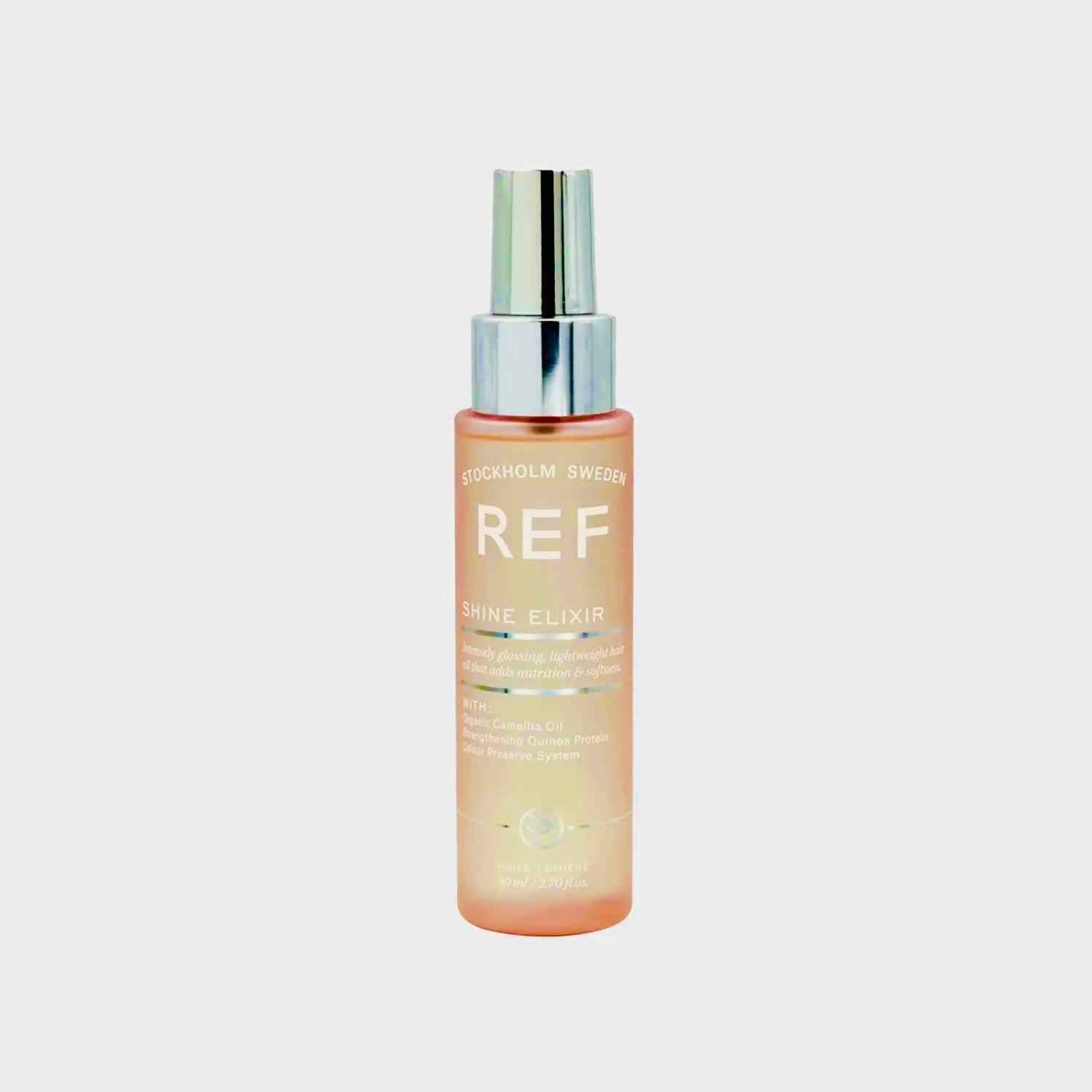 REF Shine Elixir Parlatıcı Nemlendirici Saç Bakım Yağı 80 ml