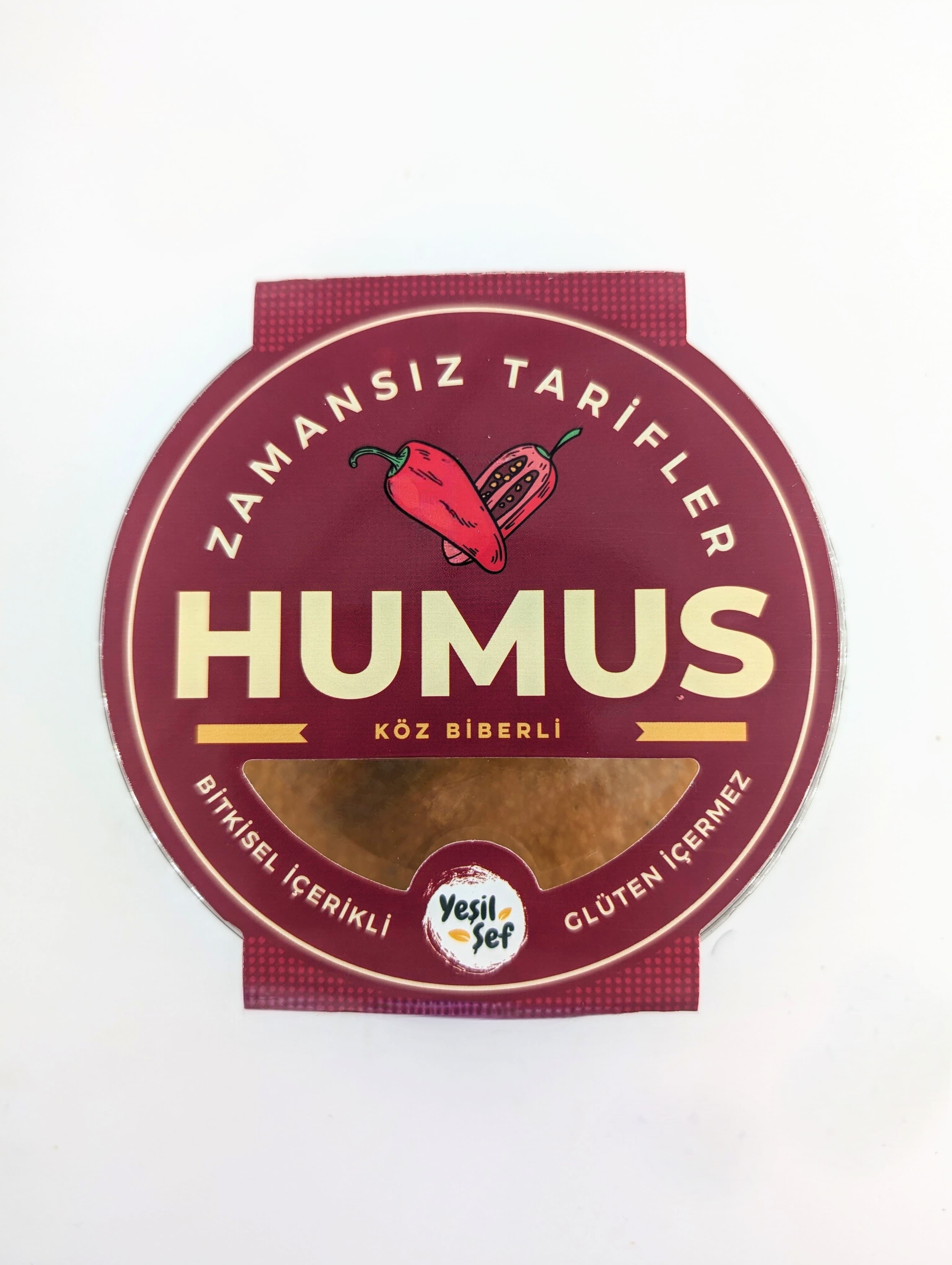 YEŞİL ŞEF Köz Biberli Humus 200 g
