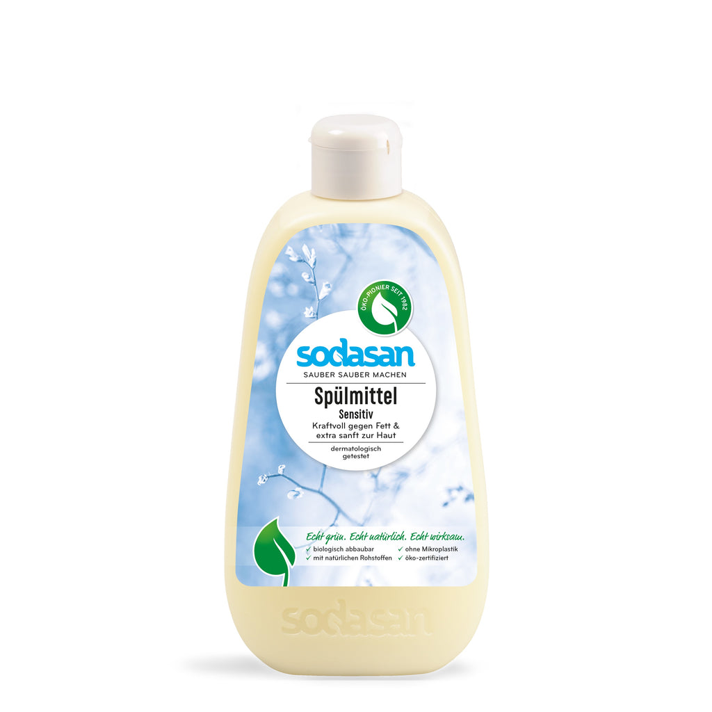 Sodasan Hassas Ciltler İçin Elde Bulaşık Deterjanı 500 ml