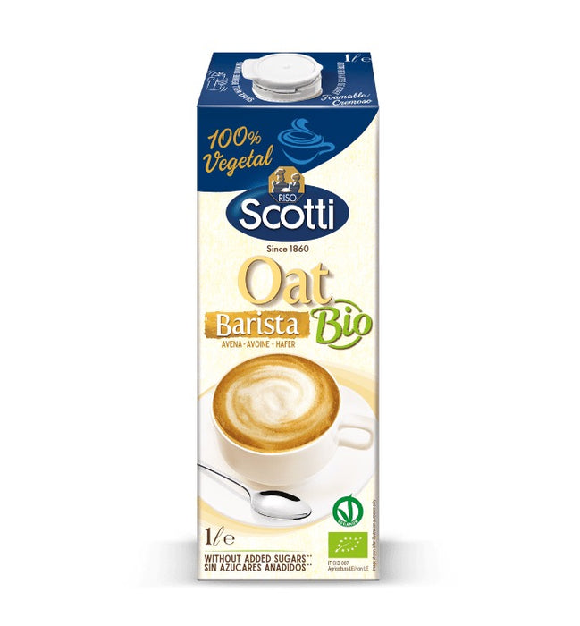 SCOTTI Organik Yulaf Barista İçeceği (Sütü) 1 Litre