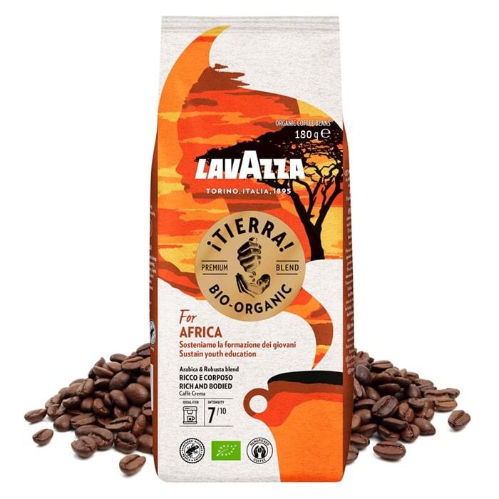 LAVAZZA Tierra Organik Afrika Öğütülmüş Kahve 180 g