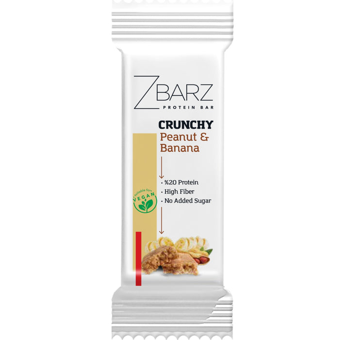 ZBARZ Crunchy Proteinli Bar 35g (Muzlu-Yer Fıstıklı)