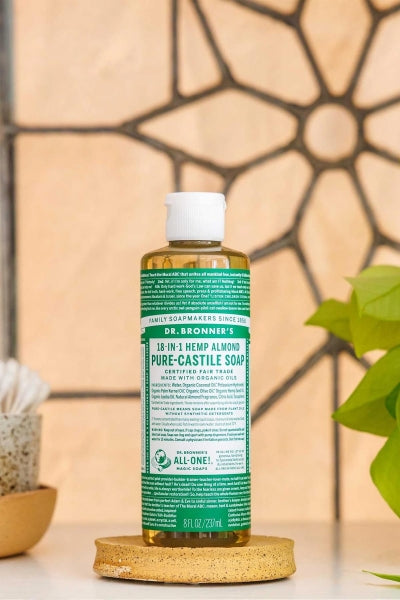 DR BRONNER’S Çok Amaçlı Sıvı Sabun Badem Kokulu 237 ml
