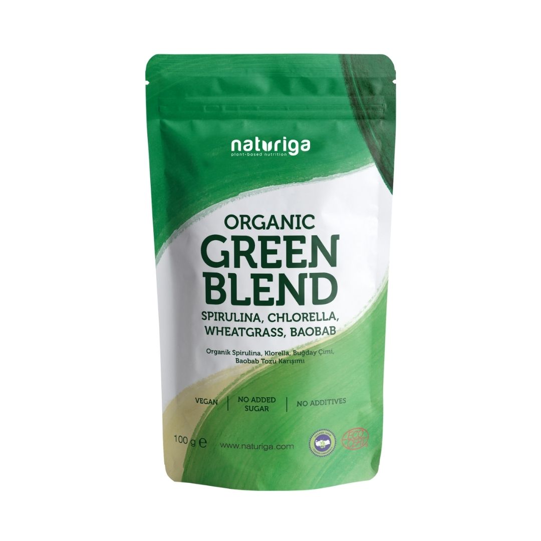 NATURIGA Organik Green Blend - Yeşil Karışım 100 g