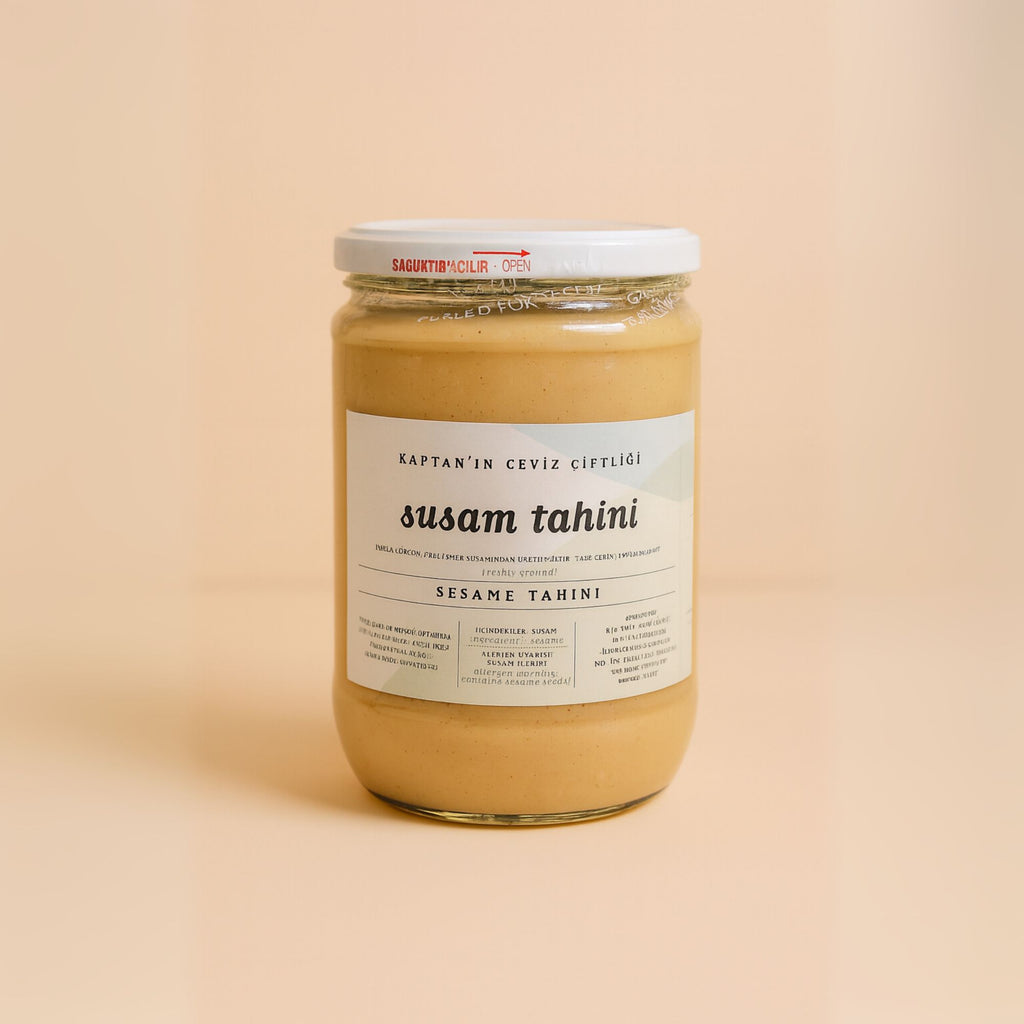 KAPTAN'IN CEVİZ ÇİFTLİĞİ Yerli Gökova Susam Tahini 650 g