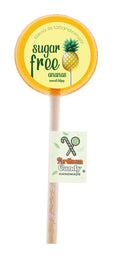 ARTISAN CANDY El Yapımı Meyve Aromalı Kristal Lolipop ANANAS 16 g (1 adet)