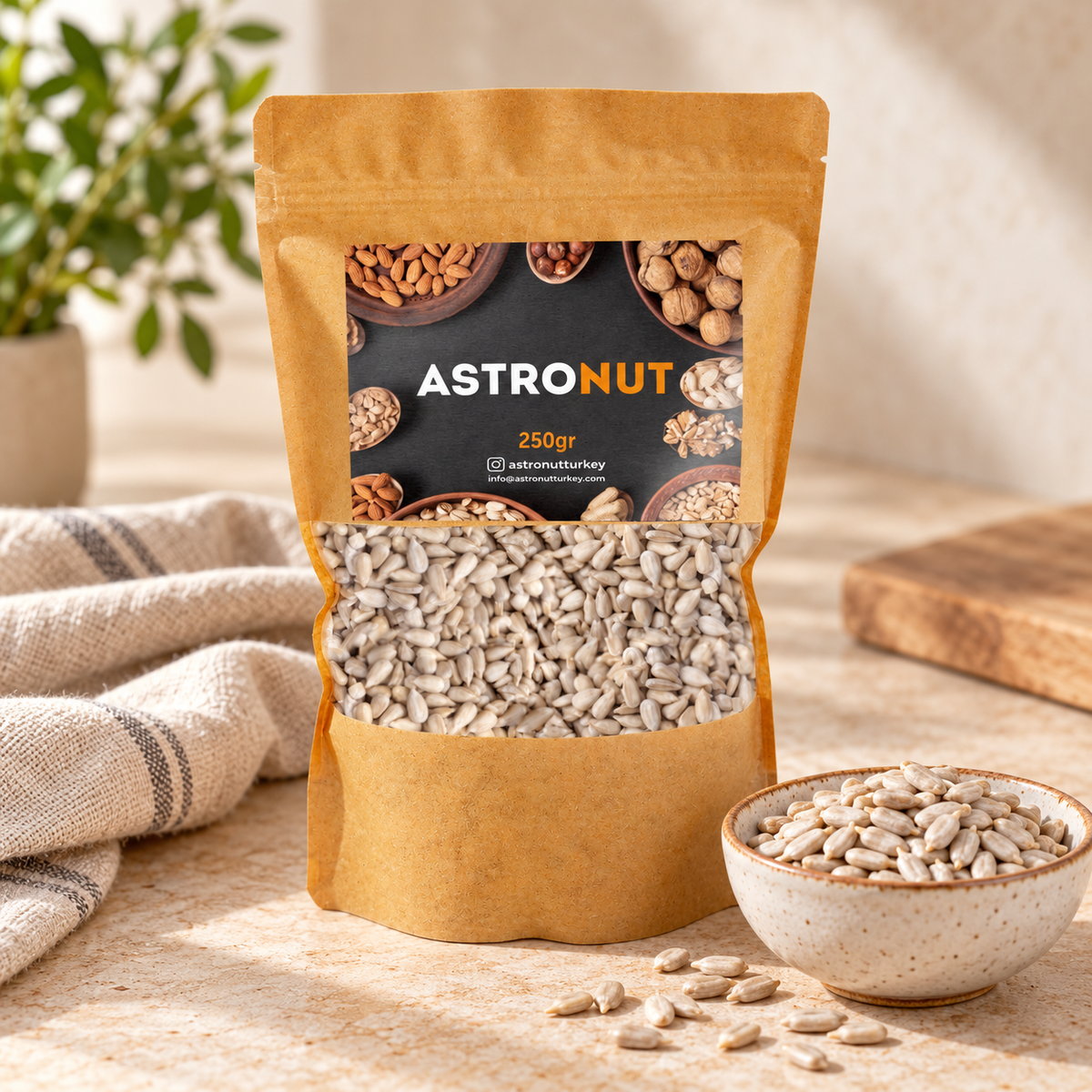 ASTRONUT Ay Çekirdeği İçi 250 g – sunum önerisi