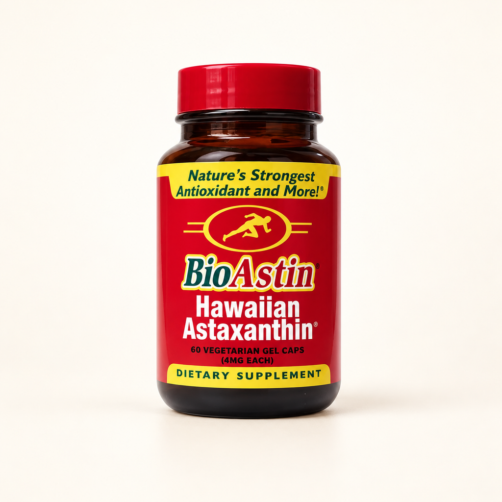 BIOASTIN Doğal Astaxanthin 4 mg 60 Kapsül – stüdyo çekimi