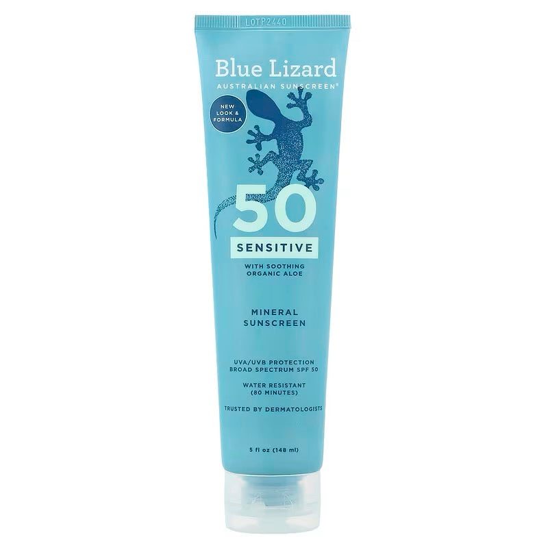 BLUE LIZARD Sensitive SPF50 Hassas Ciltler İçin Mineral Güneş Kremi 148 ml