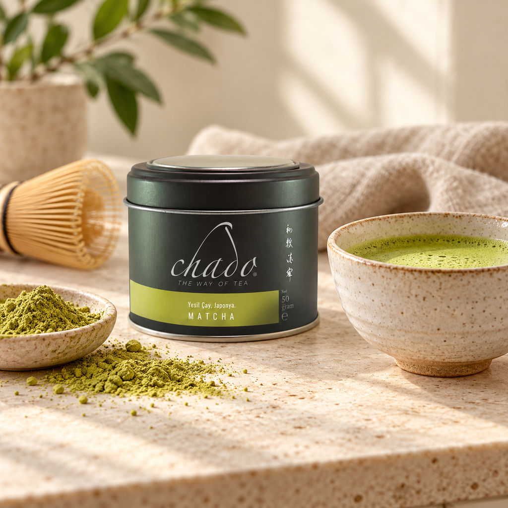 CHADO Matcha 50 g – sunum önerisi