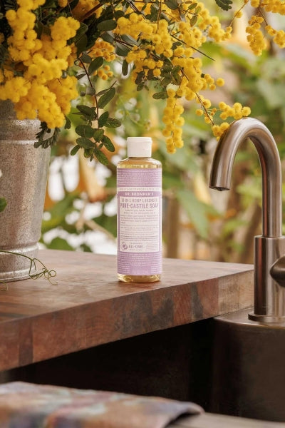 DR BRONNER’S Çok Amaçlı Sıvı Sabun Lavanta Kokulu 237 ml