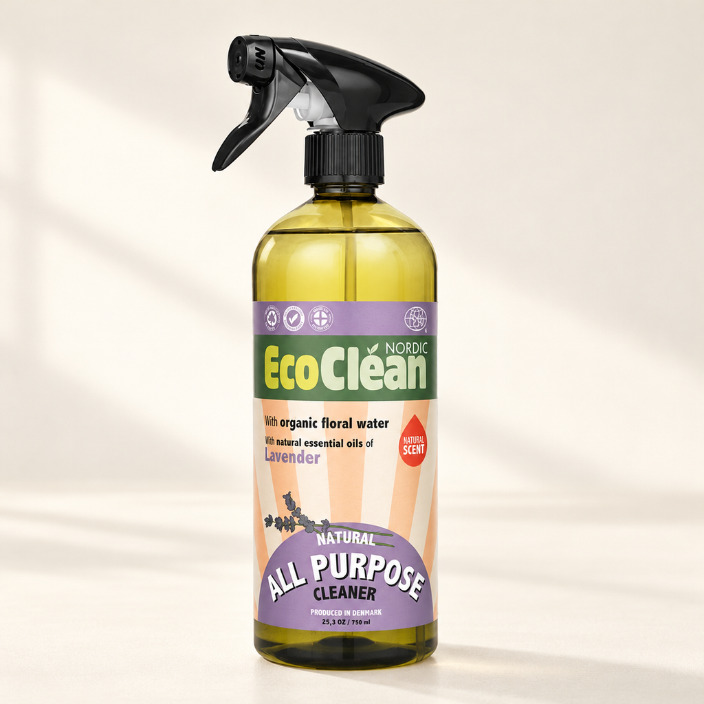 ECO CLEAN NORDIC Çok Amaçlı Temizleyici 750 ml Lavanta Özlü – stüdyo çekimi
