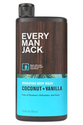 EVERY MAN JACK Coconut + Vanilla Nemlendirici Duş Jeli 500 ml