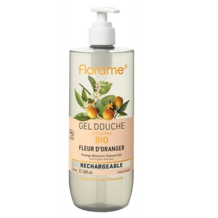 FLORAME Organik Portakal Çiçeği Duş Jeli 750 ml