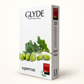GLYDE Vegan Prezervatif Supermax – stüdyo çekimi