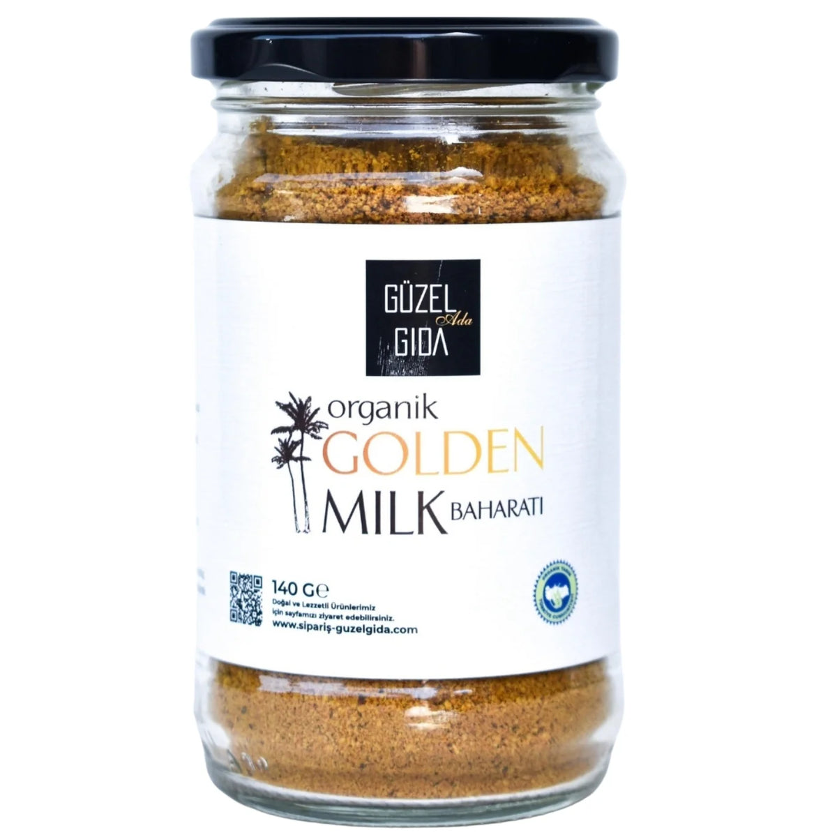 GÜZEL GIDA Organik Altın Süt Baharatı (Golden Milk) 140 g
