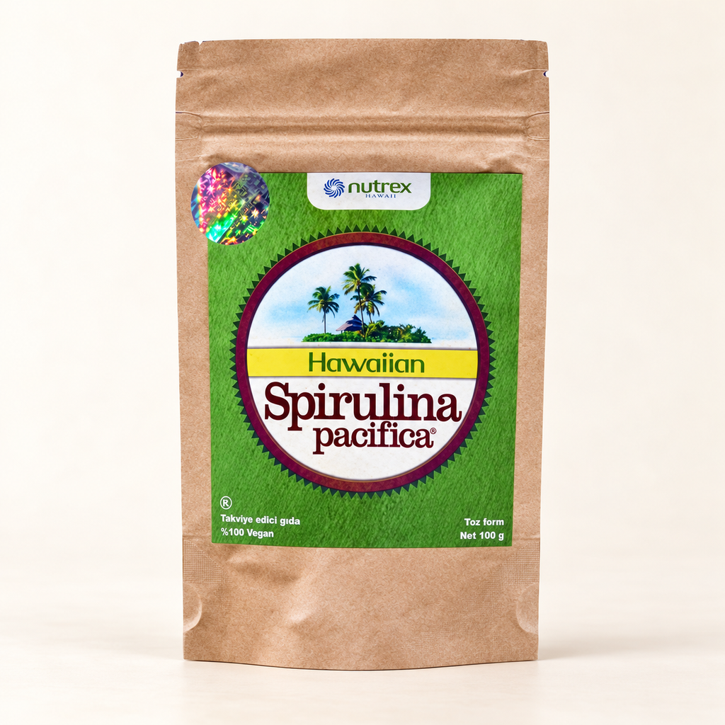 HAWAIIAN Spirulina Pacifica Toz 100 g – stüdyo çekimi