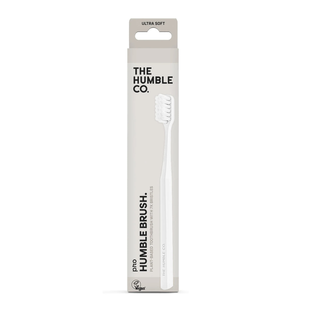 HUMBLE BRUSH Adult Soft 7000 kıl içeren Bitki Bazlı Diş Fırçası Beyaz