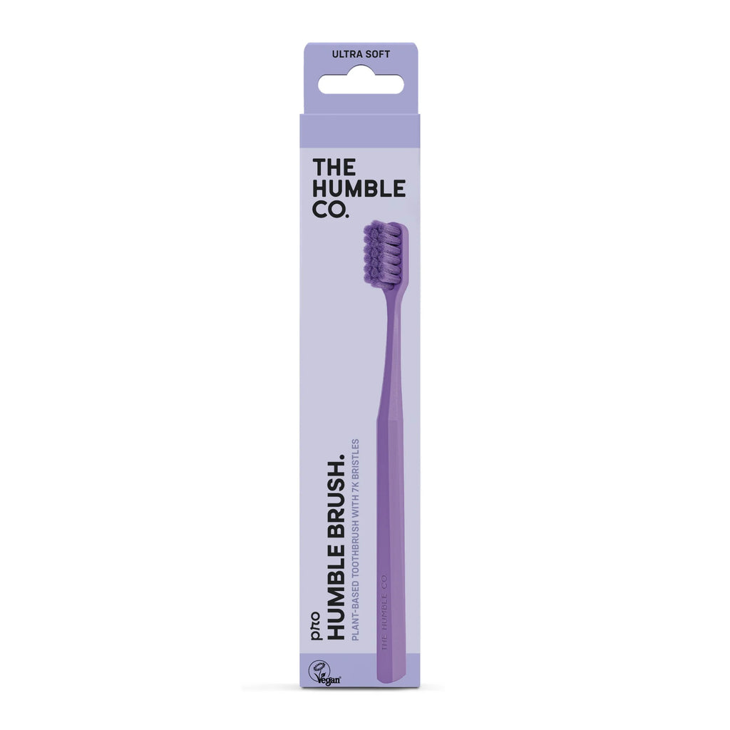 HUMBLE BRUSH Adult Soft 7000 kıl içeren Bitki Bazlı Diş Fırçası Lila