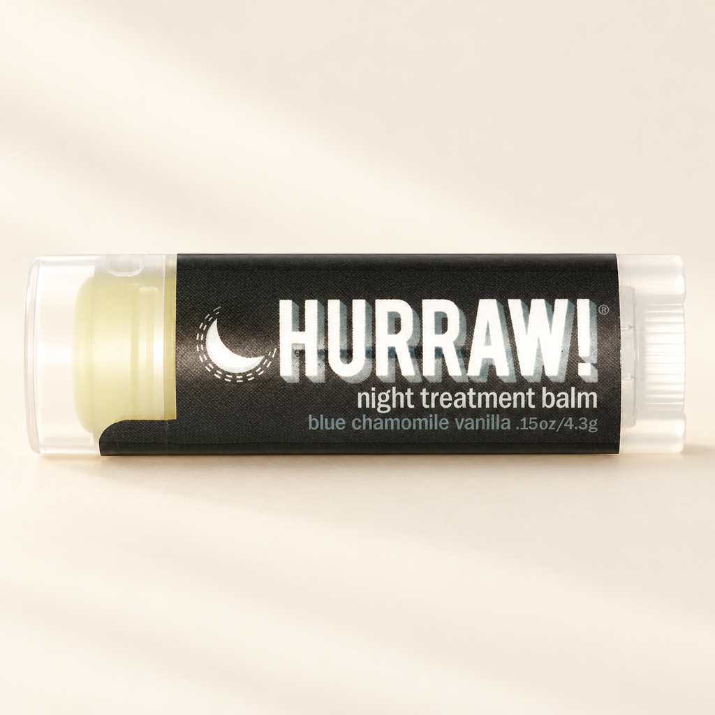 HURRAW Moon Balm/Gece için Dudak Koruyucu – stüdyo çekimi