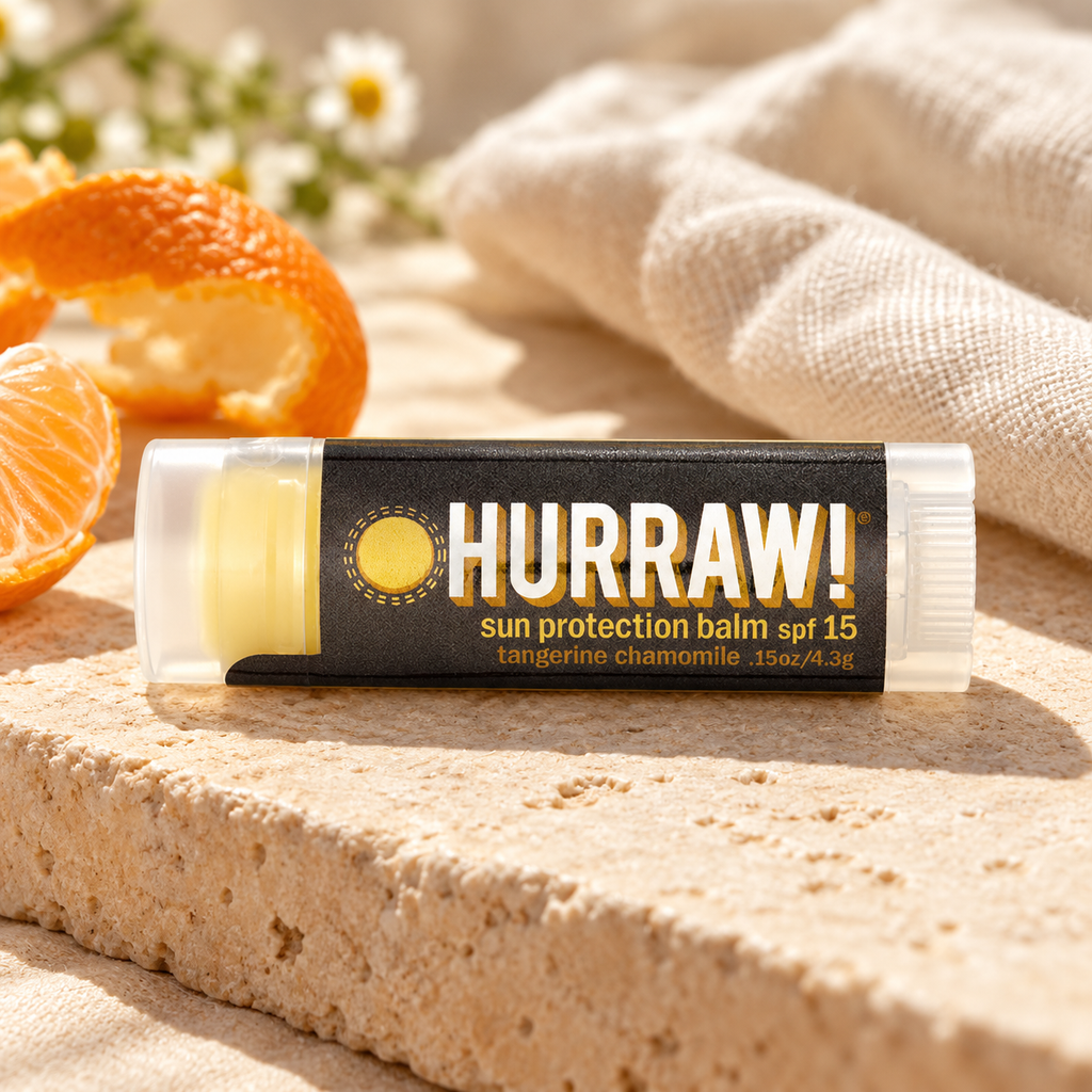 HURRAW Sun Lip Balm/Güneş için Dudak Koruyucu SPF 15 – sunum önerisi