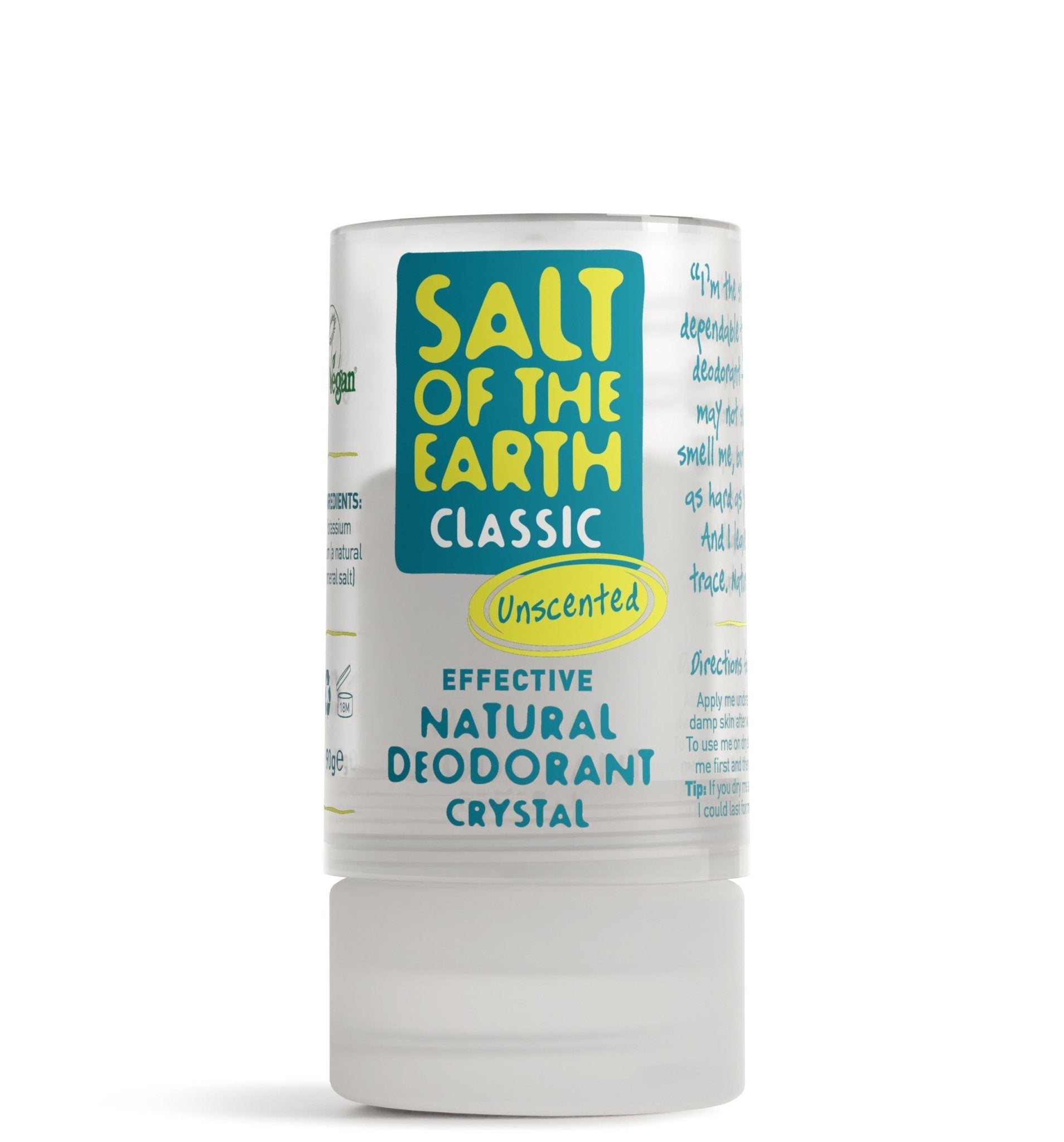 SALT OF THE EARTH Classic Kokusuz Kristal Deodorant 90 g