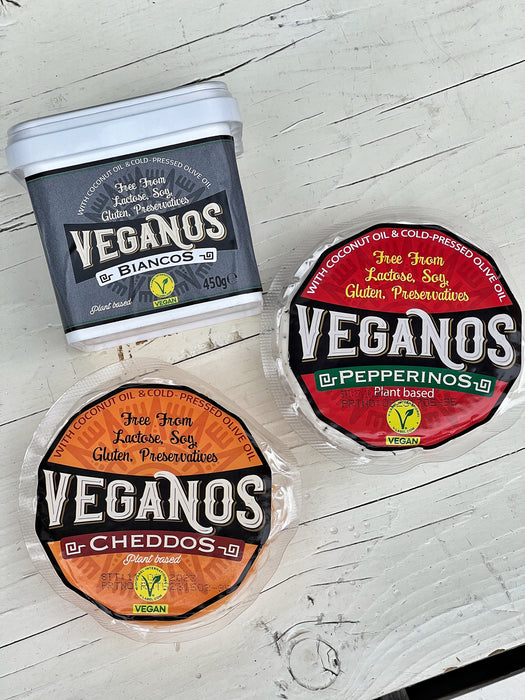 VEGANOS Cheddos 250 g (Cheddar Aromalı Bitkisel Karışım)