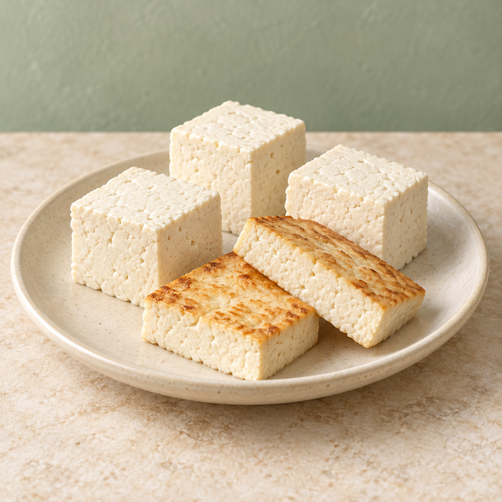 Indo Gastronomy sade tofu için temsili servis önerisi