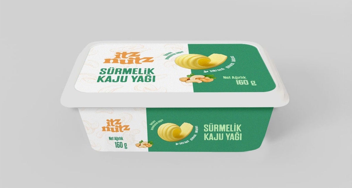 ITZ NUTZ Sürmelik Kaju Yağı 160 g (Vegan Tereyağı)