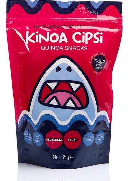 KAPTAN'IN CEVİZ ÇİFTLİĞİ Kinoa Cipsi 35 g