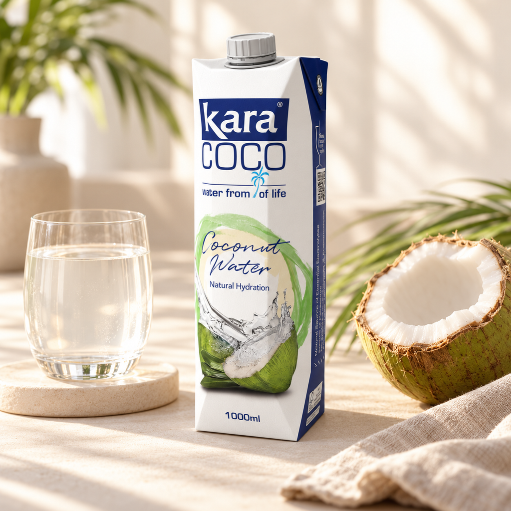 KARA COCO Hindistan Cevizi Suyu 1000 ml – sunum önerisi
