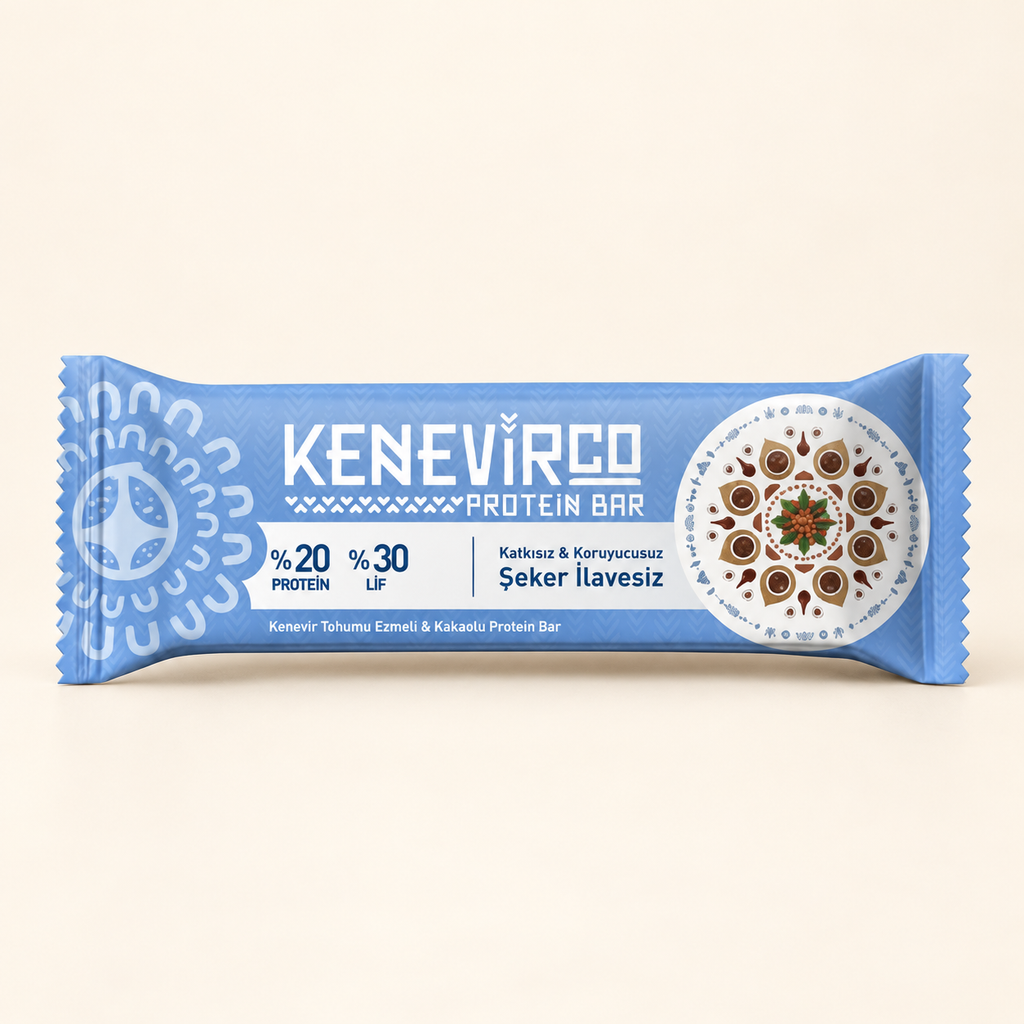 KenevirCo Kakaolu Protein Bar 40 g – stüdyo çekimi