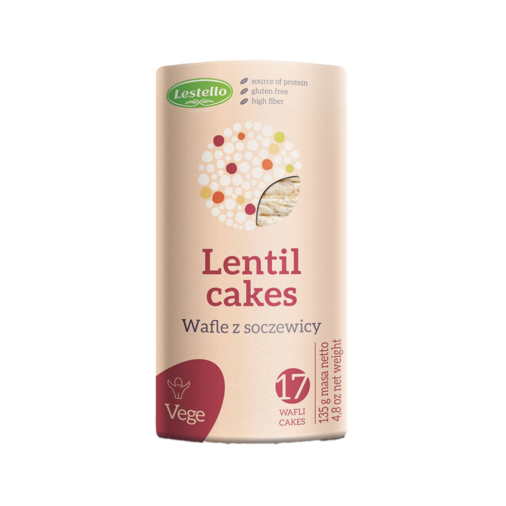 LESTELLO Glutensiz Mercimek Patlağı Kraker 135 g