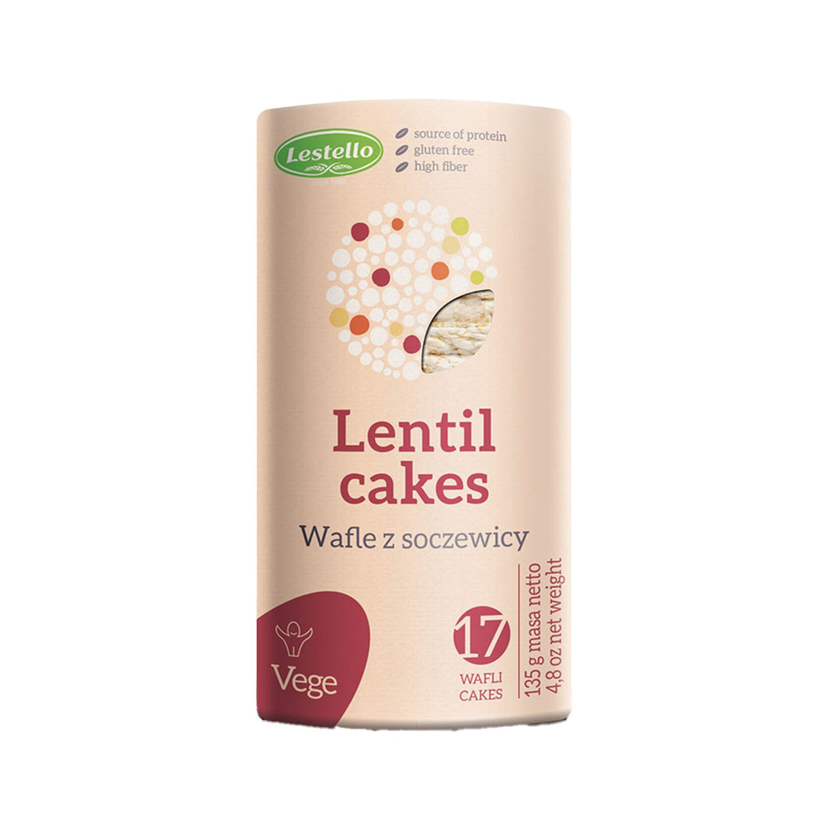 LESTELLO Glutensiz Mercimek Patlağı Kraker 135 g